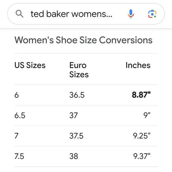 Ted Baker London Womens Bayana Bow Ballet Flats Shoes Sz 36.5=6 Tan Leather - Picture 13 of 13